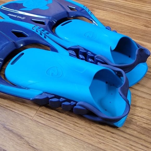 U.S. Divers Proflex Fins Flippers Youth/Kids Size Large 5-8 - Picture 4 of 7